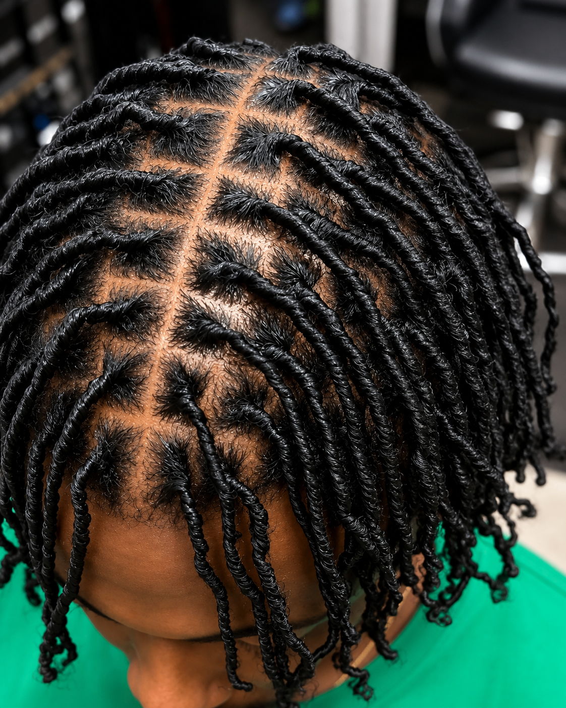Starter Locs — after