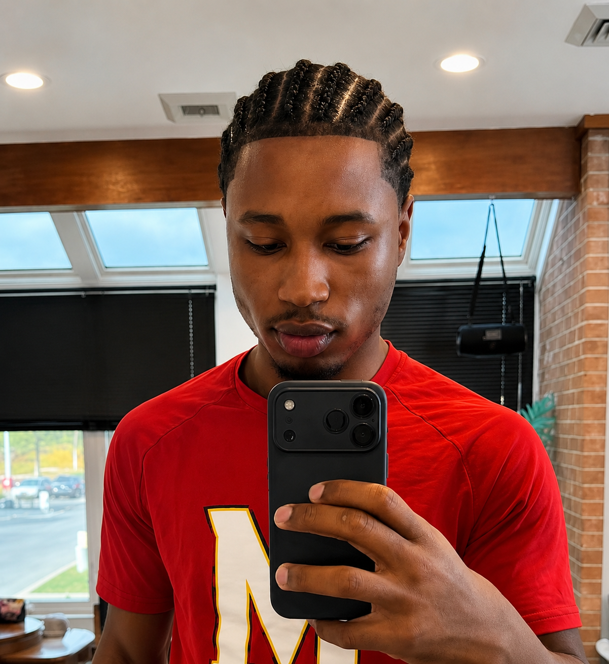 Precision Corn Rows — after